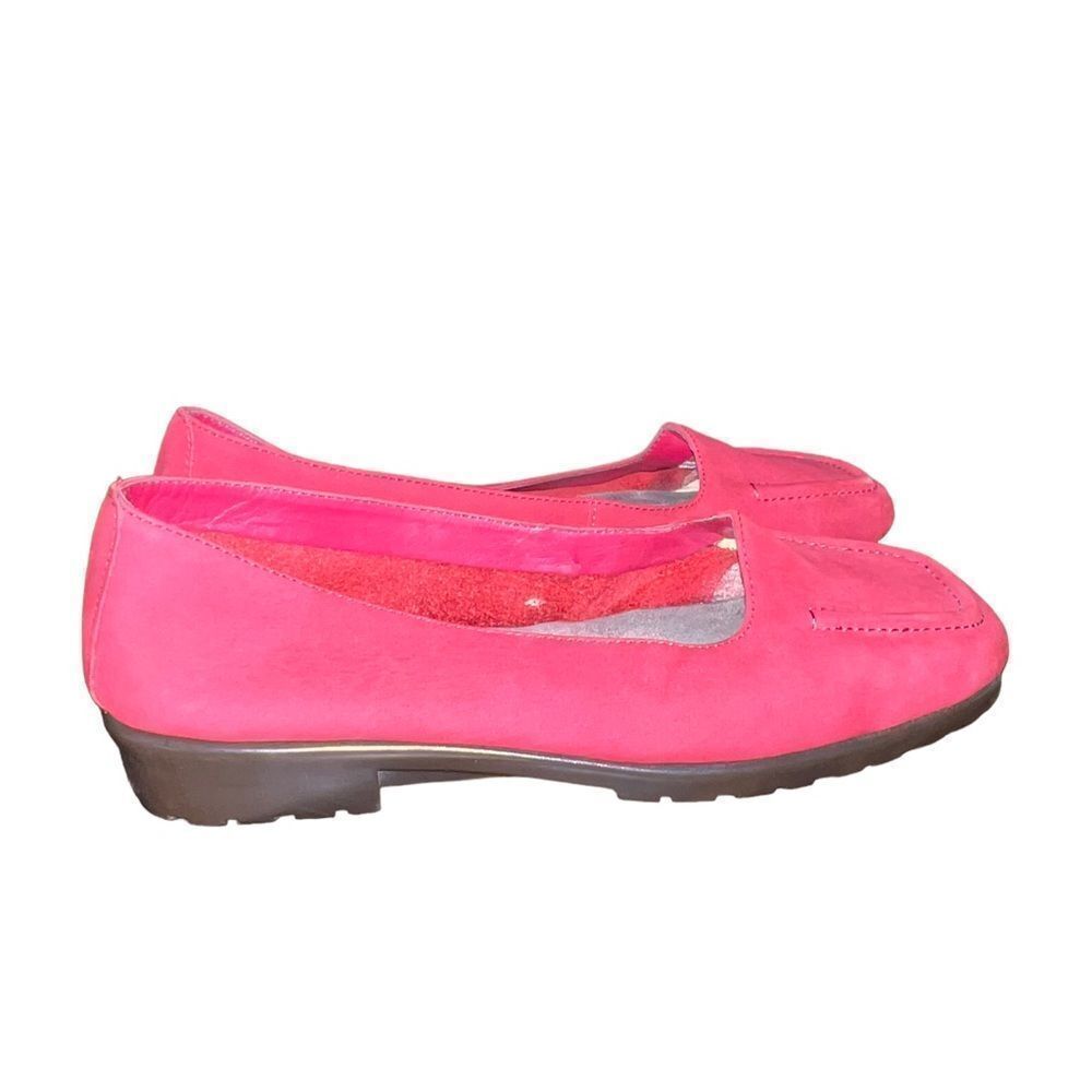 Aerosoles red suede minimalist comfort office flats women’s size 9‎
